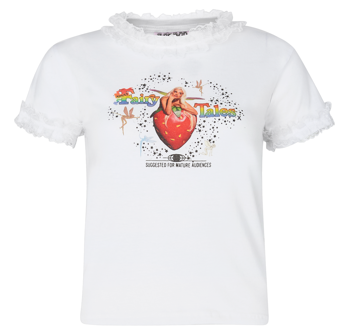 Adult Fairytales T-Shirt 2  | White