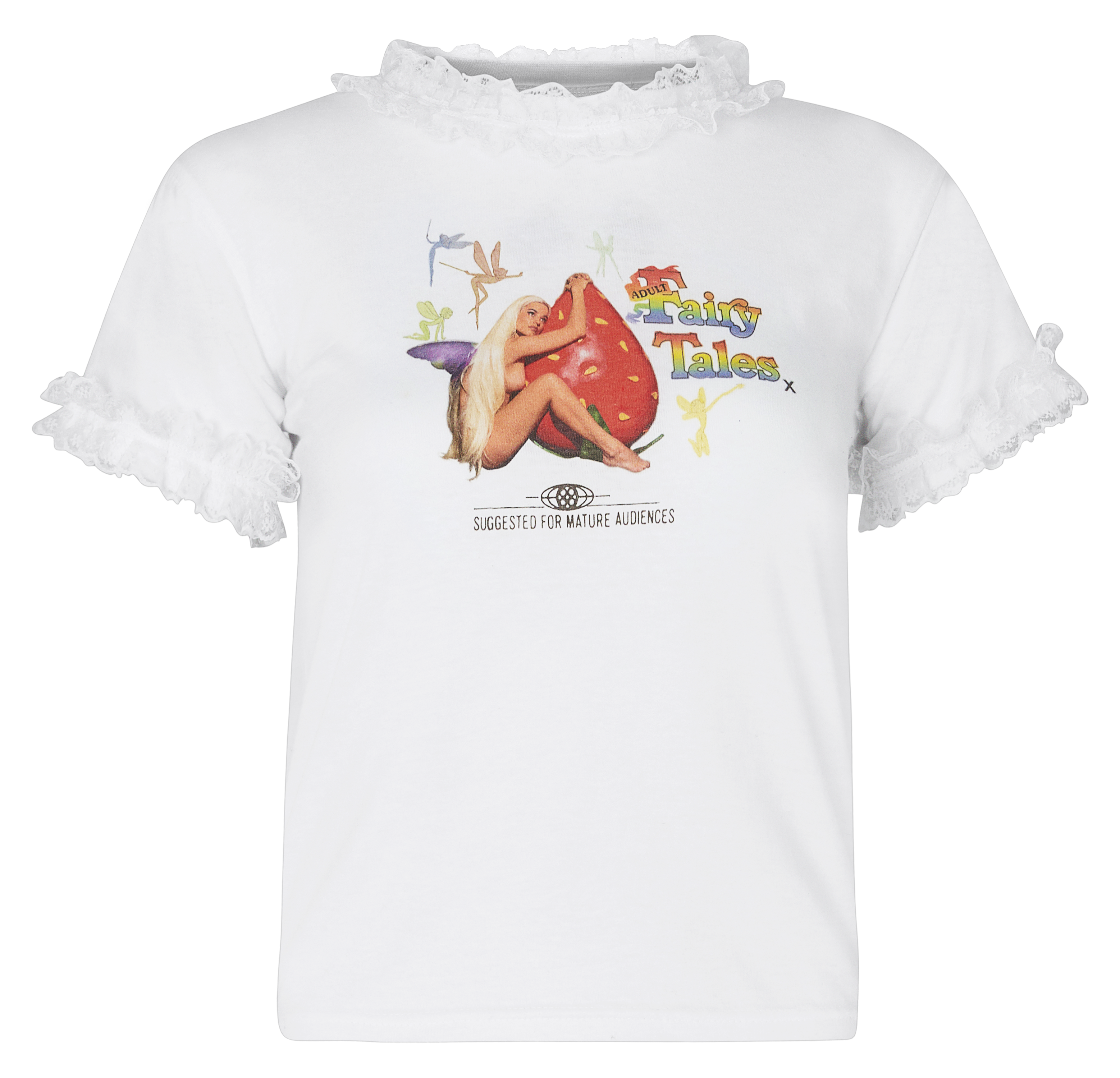 Adult Fairytales T-Shirt | White – Mimi Wade